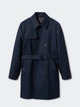 Тренч Mango 47003253 XL (105332XL) Синий - изображение 8