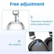 Бездротові навушники Bluetooth з мікрофоном Hoco wireless headphones (BT5.3, AUX/TF, 40h). Silver - зображення 3