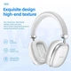 Бездротові навушники Bluetooth з мікрофоном Hoco wireless headphones (BT5.3, AUX/TF, 40h). Silver - зображення 6