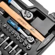 Профессиональный набор инструментов в кейсе Molder 1/2", 1/4" 72 T, CR-V 72 единицы (MT61072) - изображение 2
