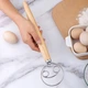 Датский венчик для замеса теста из нержавеющей стали - изображение 1