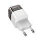Мережевий зарядний пристрій HOCO C125A Transparent tribute single-port PD20W charger Transparent Black (6931474798336) - изображение 2