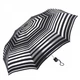 Зонт женский механический Fulton L354-041178 Minilite-2 Silver Stripes (Серебряные полосы) - изображение 1