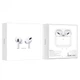 Бездротові навушники HOCO EW04 Plus True wireless BT headset White (6931474753892) - изображение 7