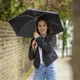 Мини-Зонт женский механический Fulton L501-041086 Tiny-2 Glitter Stars Black (Блеск звезд) - изображение 4