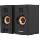 Портативні акустичні колонки Defender Aurora S20 (2.0) 2x10W (дерево) Чорні - зображення 3