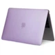 Защитный чехол-накладка Macbook Air 13.3" М1 (A1932/A2179/A2337)2019-2020г Фиолетово-Прозрачный - изображение 2