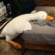 Игрушка подушка мягкая My Kigu Гусь Плюшевая Большая Антистресс Белая 130 см (D-2019091242) - изображение 2