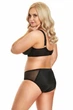 Мягкий бюстгальтер с кружевом Nessa Selena black 90J Черный - изображение 2
