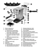 Кавоварка рожкова MPM MKW-08M 20 бар з капучінатором 1350 Вт - зображення 6