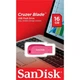Флеш-накопитель Sandisk USB флеш накопичувач 16GB Cruzer Blade Pink USB 2.0 (SDCZ50C-016G-B35PE) - изображение 2
