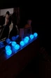 Гирлянда тайские шарики 10 LED 150см на батарейках синий свет 7G-F-7485C - изображение 3