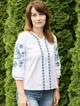Жіноча вишиванка V&V Павич XXL Білий (301019193-001) - изображение 6