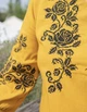 Жіноча вишиванка V&V Троянди XXL гірчичний (301020193-032) - изображение 8
