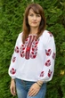 Жіноча вишиванка V&V Червоний M Білий (301022193-001) - изображение 6