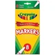 Фломастеры Crayola Classic тонкие 8 цветов - изображение 1