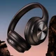 Бездротові навушники USAMS YH21 Wireless Headphone, BT5.3, AUX, 500mAh, 70h, black - зображення 9
