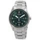 Годинник наручний CITIZEN BM7570-80X в зеленому та сріблястому кольорах. - зображення 4