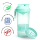 Шейкер спортивний SmartShake Original2GO 600ml Mint Green (10561301) - зображення 5
