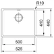 Комплект: Кухонна мийка Franke Sirius SID 110-50 (125.0395.602)+Кухонний змішувач Franke Lina (115.0626.053)+Дозатор миючих засобів Franke Comfort (112.0652.763) - зображення 3