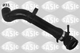 Патрубки системи охолодження SASIC 3406240 Seat Ibiza, Cordoba; Volkswagen Polo; Skoda Fabia 6Q0122101AQ - зображення 1