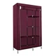 Шафа тканинна розкладна 105*45*175см Stenson R30898 (wine red) - изображение 3