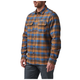 Сорочка тактична 5.11 Tactical Lester Long Sleeve Shirt Cobalt Blue Plaid 2XL (72532-044) - зображення 1