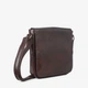 Сумка чоловіча шкіряна месенджер маленька InBag Messenger m01506 Коричневий - зображення 2