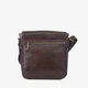 Сумка чоловіча шкіряна месенджер маленька InBag Messenger m01506 Коричневий - зображення 3