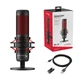 Микрофон конденсаторный HyperX Quadcast (HX-MICQC-BK) Черный/Красный + 4 диаграммы направленности - изображение 8