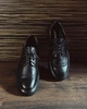 Мужские брогированные кеды Legessy STANLEY Black 45 Черная кожа - изображение 4