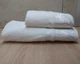 Набор турецких махровых полотенец Zeron 50х90+70х140 Mermer White - изображение 1