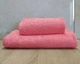 Набор турецких махровых полотенец Zeron 50х90+70х140 Damask 2 Pink - изображение 1