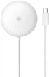 Беспроводное зарядное устройство ESSAGER Wind 2in1 Wireless Charger 15W White (EWXCX-CF02-Z) - изображение 1