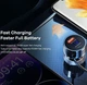 Автомобільний зарядний пристрій з кабелем 2в1 Lightning+Type-C REMAX RCC336 |USB/Type-C| Чорний - зображення 4