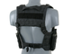 Розвантаження Chest Harness MOLLE на фастексах – BLACK [8FIELDS] - зображення 5