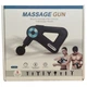 Електричний перкусійний масажер тригерних точок Ударний масажер Massage Gun 8891 20 Вт 9 насадок для ніг, спини, шиї Чорний - зображення 6