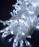 Светодиодная гирлянда 100 LED 6м прозрачный провод белый - изображение 1