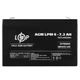 Акумулятор AGM LPM 6V 7.2 Ah LogicPower 3859 - изображение 1