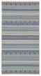 Безворсовий килим Brando Blue X 80x160 - зображення 1