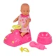 Игровой набор Simba NBB Мини пупс с машинкой 12 см (5039806-3) (10-489273) - изображение 1