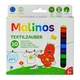 Фломастеры Malinos T-Shirtzauber для ткани 10 цветов (MA-300010) (10-565088) - изображение 1