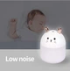 Увлажнитель воздуха и ночник Котик 2в1 Humidifiers с подсведкой Белый (7712SH734) - изображение 2