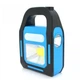Фонарик ручной BL-925 torch +solar Синий (SH775712) - изображение 1