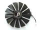 Вентилятор кулер для видеокарты ASUS GTX 1050 Ti RX 470 570 Strix RX 580 Dual (orgnl) 95 мм Everflow T129215SM (FDC10M12S9-C PLD10010S12H) (№134.2) - изображение 1