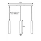 Світильник підвісний MSK Electric Tube NL 3522-3 W - зображення 3
