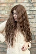 Парик на сетке Lace Wig SupeL Lily тон 30 коричнево-рыжий, термостойкое волокно - изображение 1