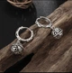 Серьги Original. Украшены маленькими цирконами стиль винтаж 1114 - изображение 3