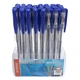Ручка гелева H-Tone 0,5 мм, синя, уп. 40 шт. (PEN-HT-JJ20201-BL) - зображення 2