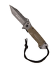 Ніж складний DA35 Олива Mil-Tec TASCHENMESSER DA35 OLIV (15344501) - изображение 1